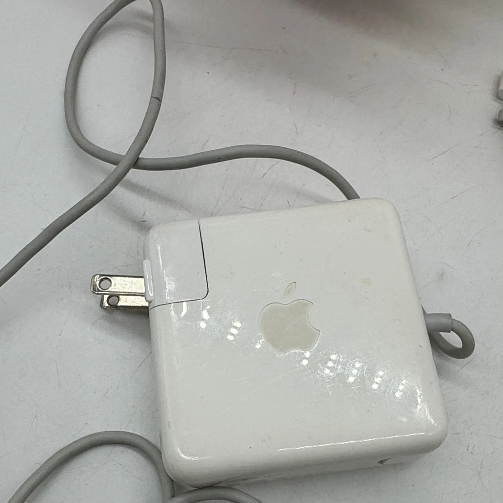 Apple White Charging Block 85W Mag Safe Charging Block for Mac